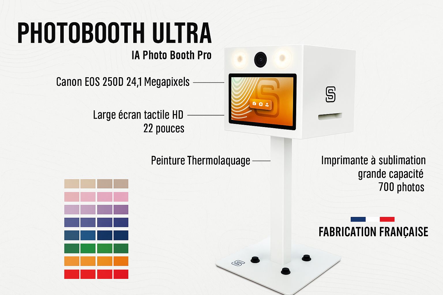Borne ULTRA — photobooth professionnel